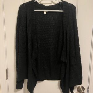 Black Long Sleeve Cardigan
